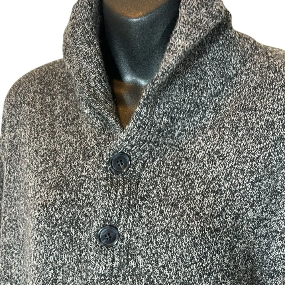 J. Crew shawl collar sweater in super soft lambswool blend mens xl new